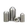 M6 M8 M10 M12 M16 Thread Stainless Steel/POM Ball Roller Bearing Hex Socket Spring Ball Plunger Grub Point Set Screw Bolt For Conveyor