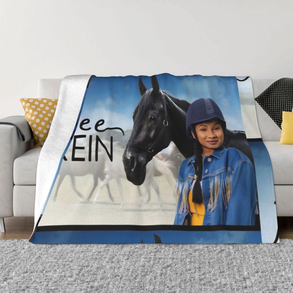 

Zoe And Raven Free Rein Personalized Gift An Ultra-Soft Micro Fleece Blanket 30x40in