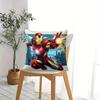 Iron Man Throw Pillow With Insert Superhero Soft Polyester Cushion For Sofa Couch Bed Kids Room Accent Pillow Marvel Fans Gift