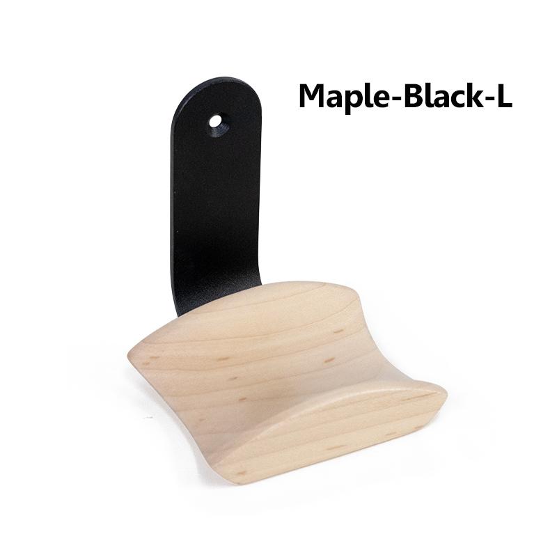 Universal Headphones Stand Solid Wood Gaming Headset Hanger Walnut Beech Maple Wooden+Aluminum Alloy Head-mounted Earphone Holde