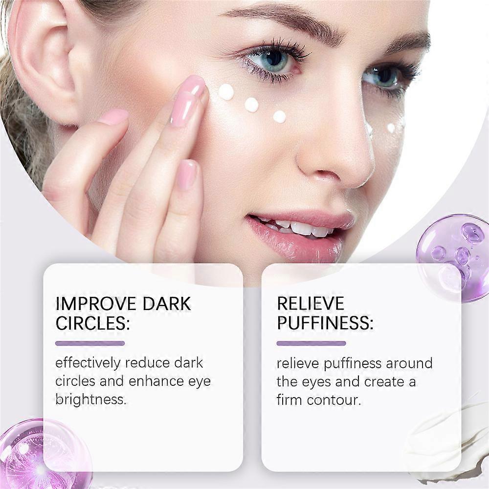 Revitalize & Brighten Eyes - Anti-Aging Vitamin C & E Eye Cream for Dark Circles & Firmness