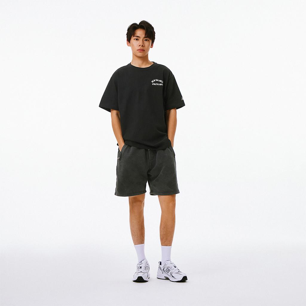 New Balance New Balance NB Short Sleeved Unisex Black AMT41315-BK