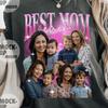 Custom Photo Mom T-Shirt Design, Personalized Family Graphic (PNG)