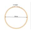 8/10/15/18/24/30/36cm Embroidery Hoops DIY Needlecraft Cross Stitch Machine Bamboo Frame Rings Round Loop Hand Household Sewing