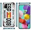 License New York Plate Number Cover Phone Case For Samsung Galaxy A12 A22 A32 A52 A72 A02S Phone Case Note 20 Ultra 10 S10 Plus