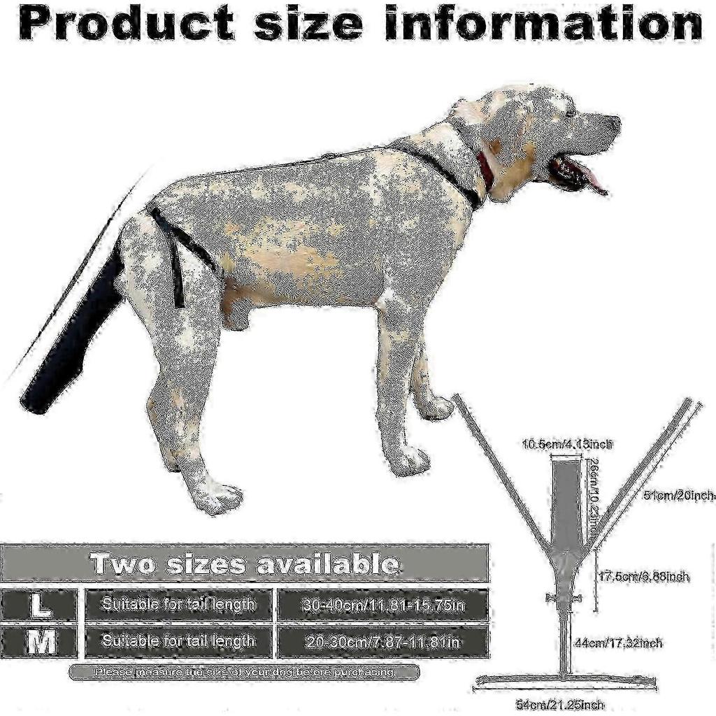 2025 Hundeschwanzschutz, Hundeschwanzschutz Hundeschwanzabdeckung für Wunden Schwarzes Hundegeschirr