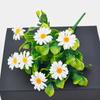 Flori Artificiale Plante False din Mătase Margarete Coroană de Nuntă Decor Masă Cameră Casă Festival Curte Exterioară Scrapbooking