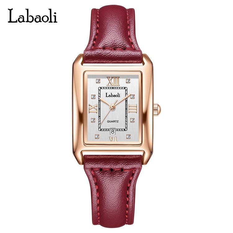 La Baoli Fashion Watch Women S Square Belt Women S Simple Business Quartz Watch