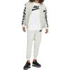Nike T-shirt da uomo a maniche lunghe con stampa tinta unita Top bianchi CI6291-100
