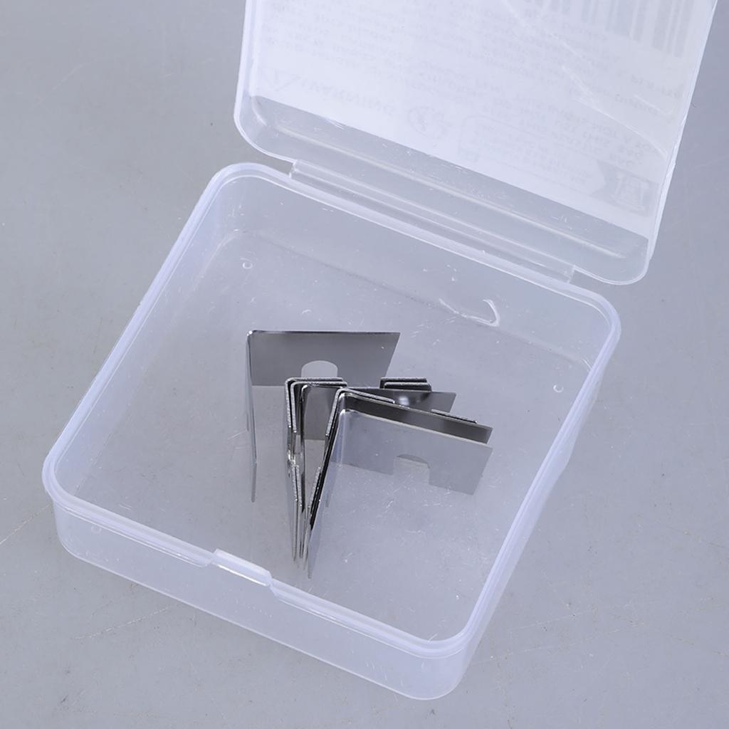 5Pieces Replacement Cutter for 6/8 Inch V Pliers 90 Degree Rubber Strips Scissors Easy Installation for Efficient Use