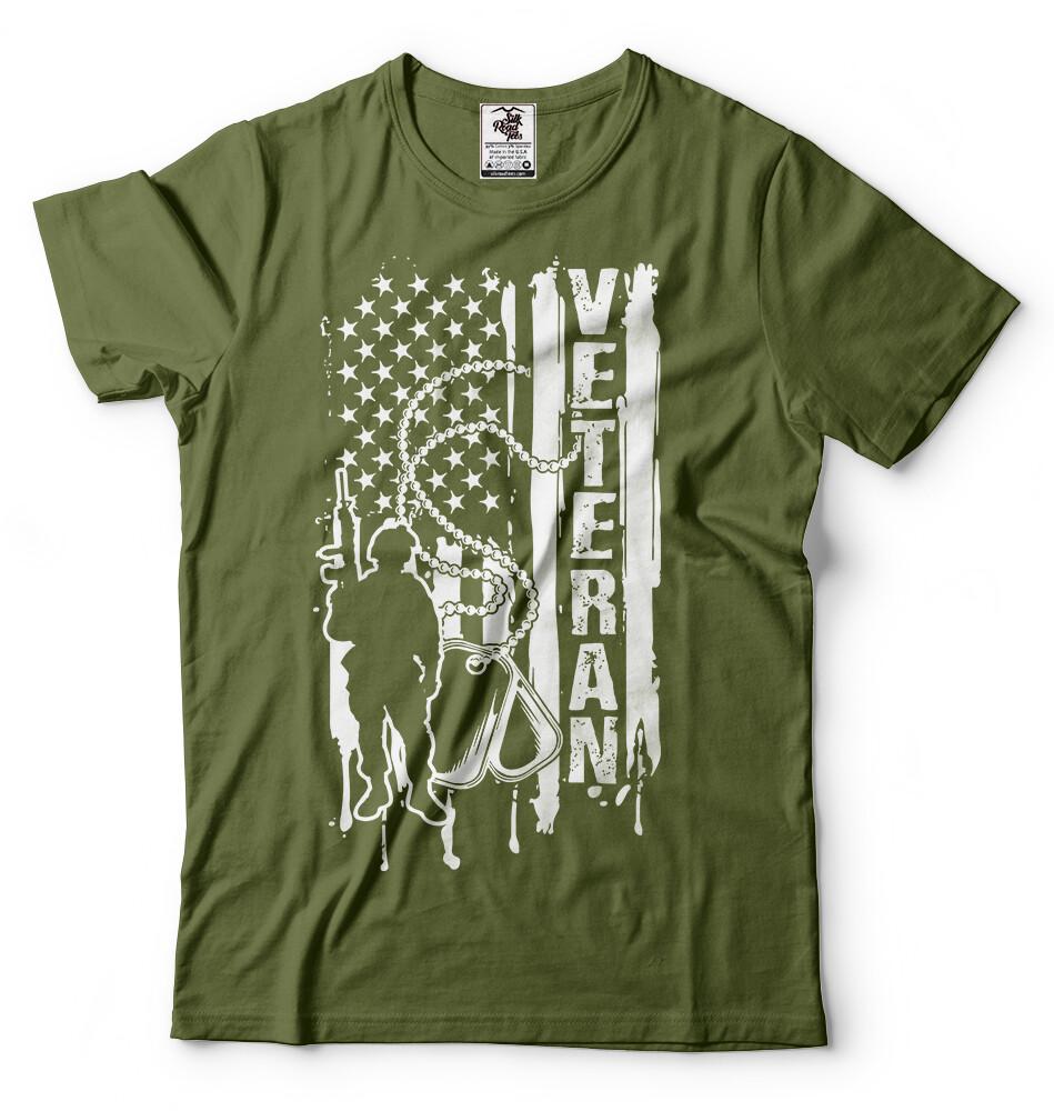 United States Veteran T Shirt Military Veteran Soldier USA TShirt