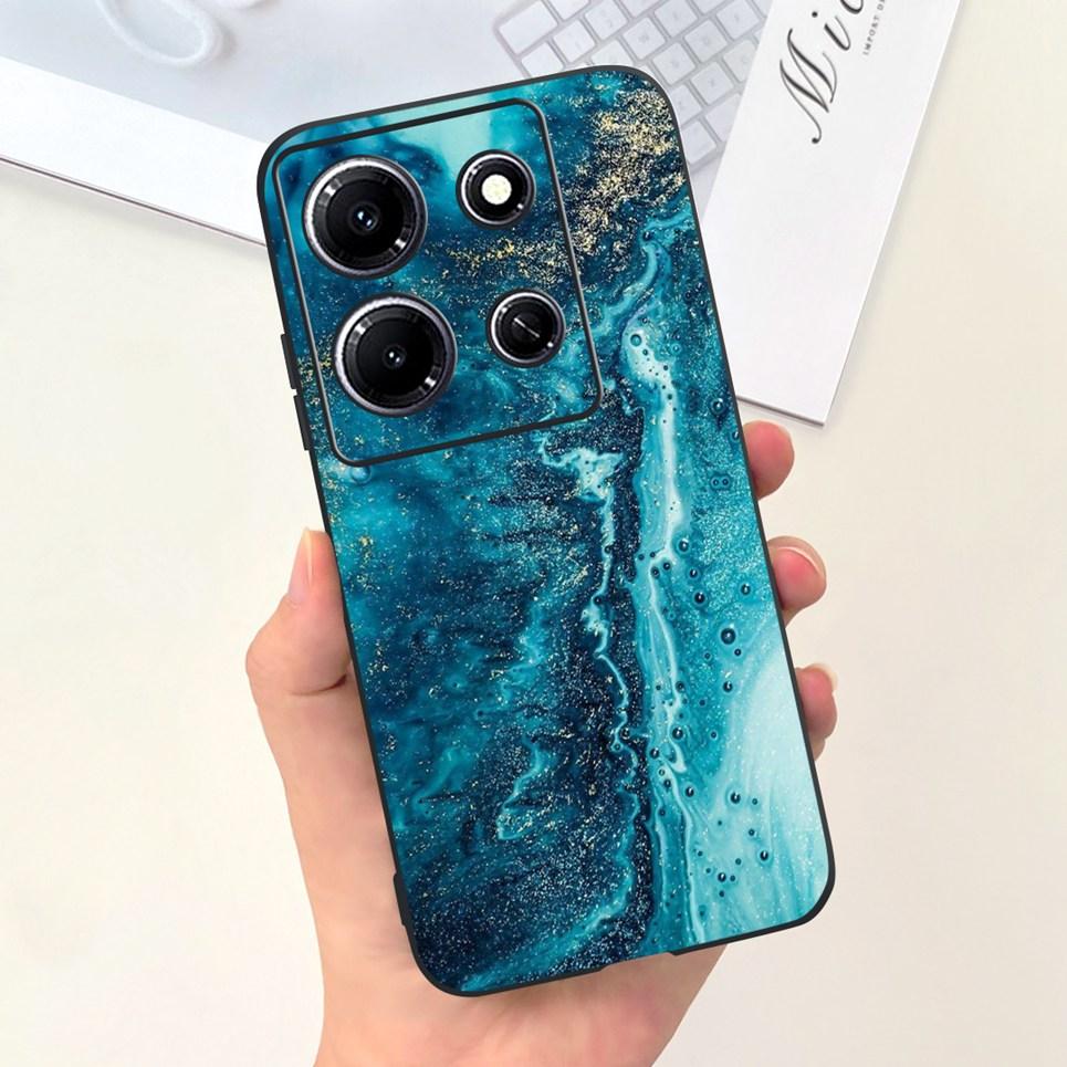 For Infinix Note 30i Note 30 Pro 30 vip Note30 4G 5G Phone Cover Moon Night Cartoon Cool Style Soft Silicone For Note30i Bumper