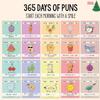 2026 Mini Desktop Calendar 365 Jokes Schedule Mark Funny Pun Flip Calendar Daily Planner Office Desk Decoration Calendar