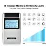 15 Mode TENS/EMS Neck Shoulder Back Body Massager Health Care Tens Ems Therapy Muscle Stimulation Electrostimulator Machine