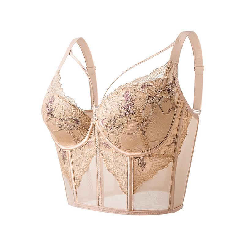 "Adjustable Push-Up Bra: Sexy Deep V, Breast Enhancing & Anti-Sagging"