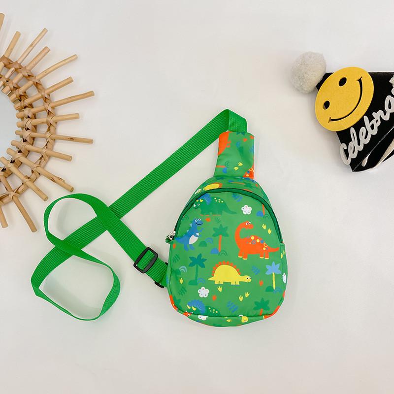 Dinosaur Kids Cartoon Single Shoulder Crossbody Chest Bag Kids Gift Fashion