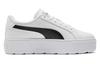 Women's Sneakers Puma Wmns Karmen Leather 'White Black'