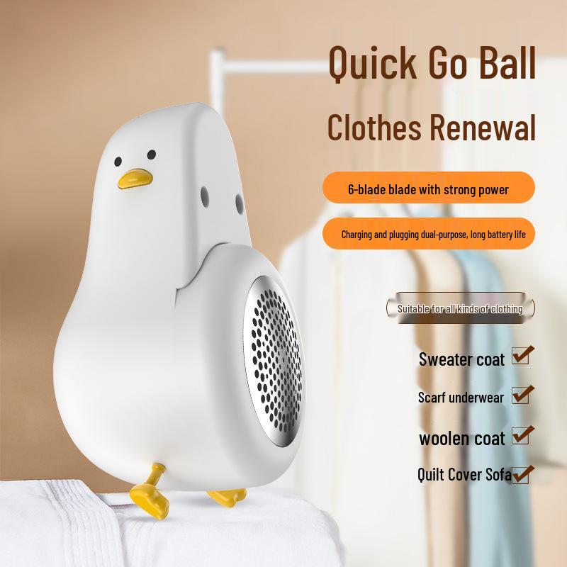 Pompon Rechargeable 2-in-1 Lint Roller & Fabric Shaver