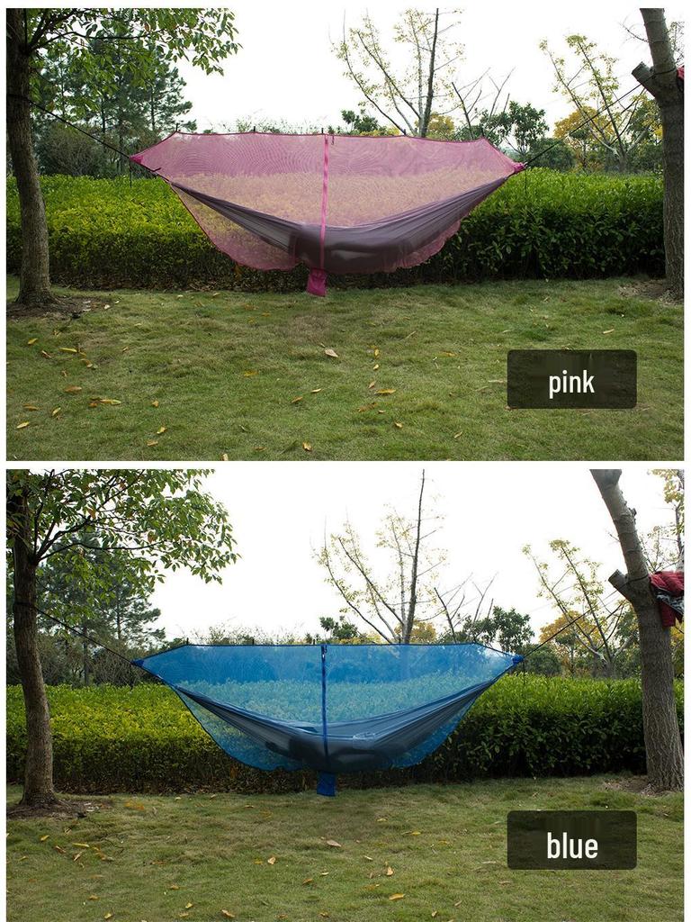 Detachable Mosquito Net Cover for Outdoor Hammock - Includes Anti-Mosquito Protection, Hammock Not Included