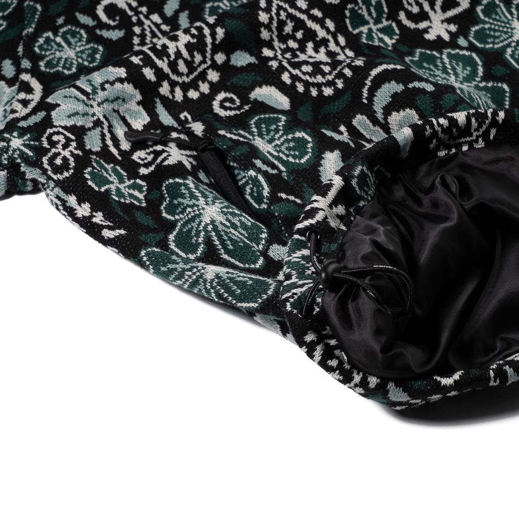 Bsrabbit Paisley Piece Jacquard Anorak Jacket Khaki