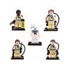 5 Stück/Set Ghostbusters Puppe Geschenk Haus DIY Baustein Spielzeug Actionfigur