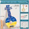 DIY Kindergarten Pipa Guitar Craft Kit: Children's Musical Instrument Art and Hanging Decoration