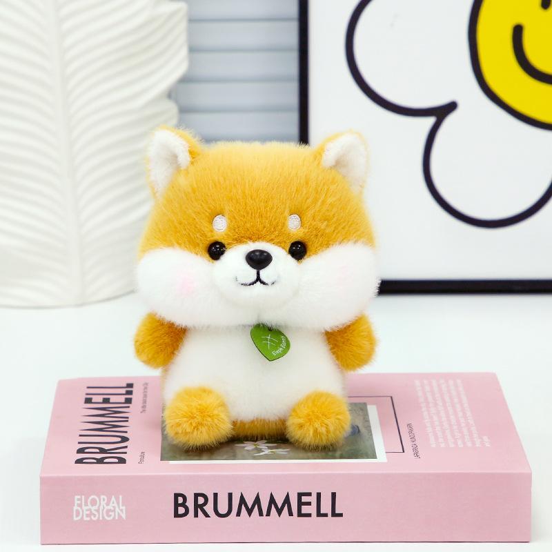 New table companion series cute plush toy panda rabbit simulation doll party doll 15cm