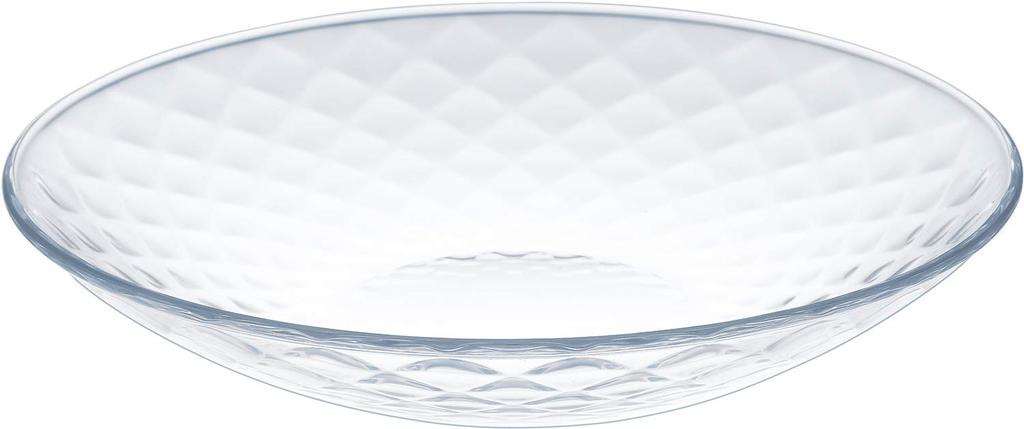 Toyo Sasaki Glass Plate Refre Ball 23 Set of 24 Made In Japan Dishwasher Safe Good Design Award Large Plate Noodle Plate Round Plate Utensil Plate