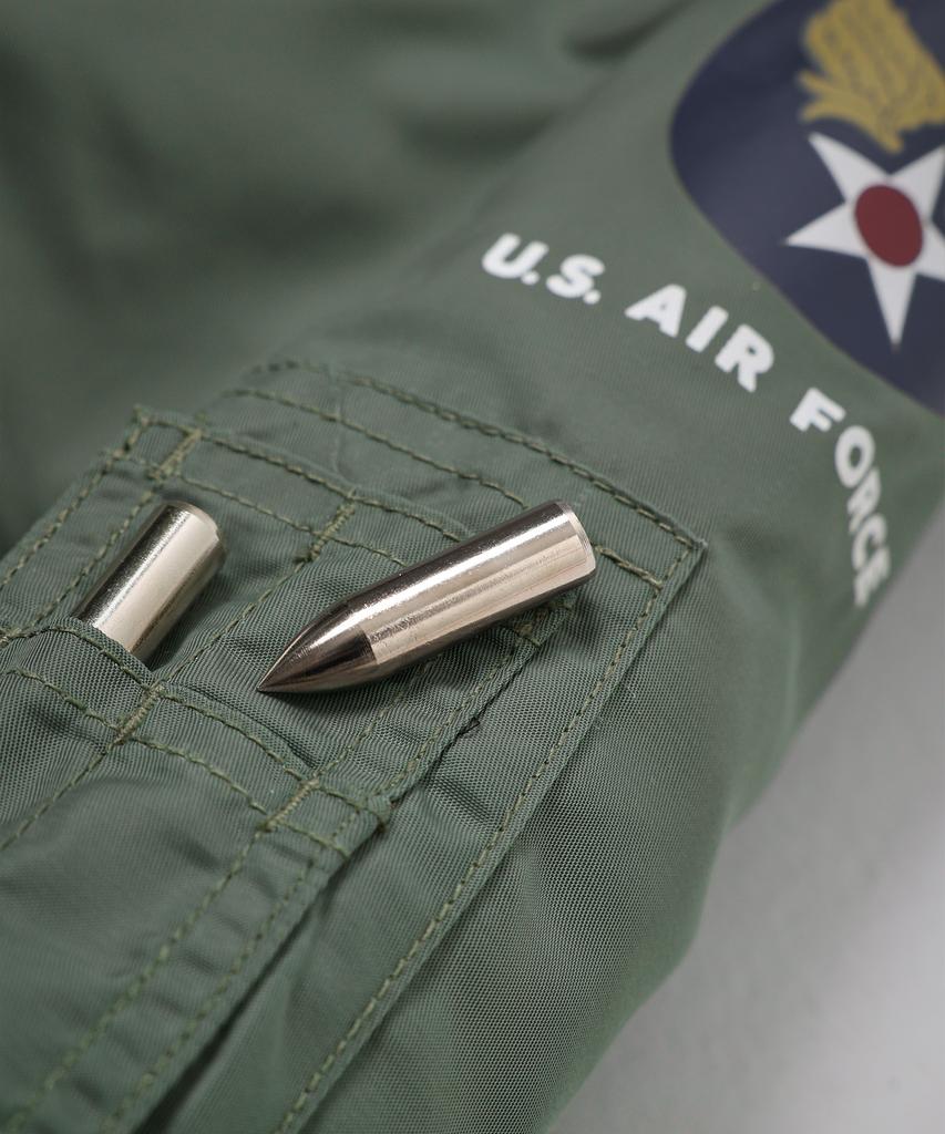 Outstanding Ma-1 Flight Jacket(Wool Insulation)_Sage Green