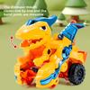 Inertia Transforming Kids Dinosaur Toy With Impact Deformation For Play Active