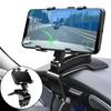 Multi-function Car Mobile Phone Holder Dashboard Mirror/GPS Mobile Phone Holder Clip 360 Degree Rotatable Car Accessories