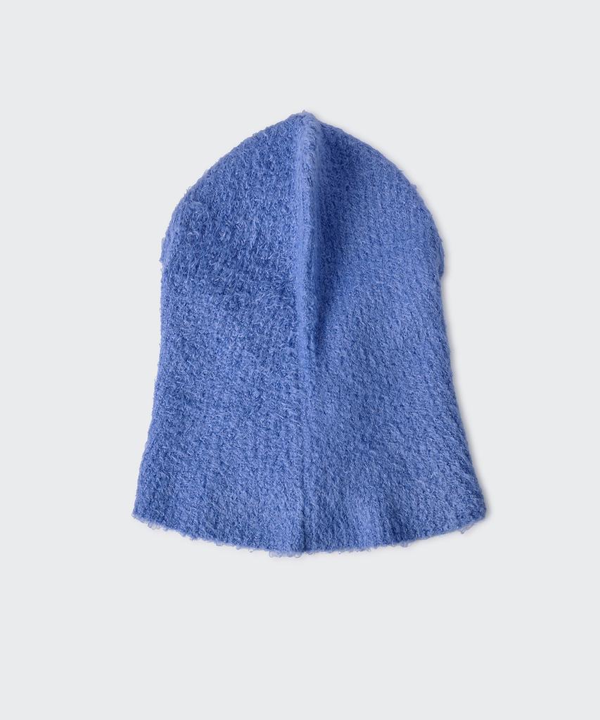 MUSINSA STANDARD WOMAN Women'S Boucle String Knit Balaclava [Blue]
