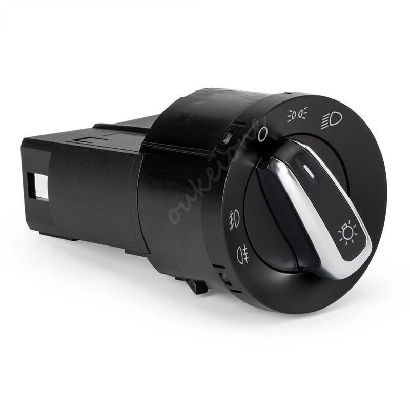 3BD941531A For VW Golf Jetta Bora MK4 Passat B5 Beetle T5 Polo 9N Sharan Lupo 1995-2005 Headlight Fog Lamp Knob Control Switch