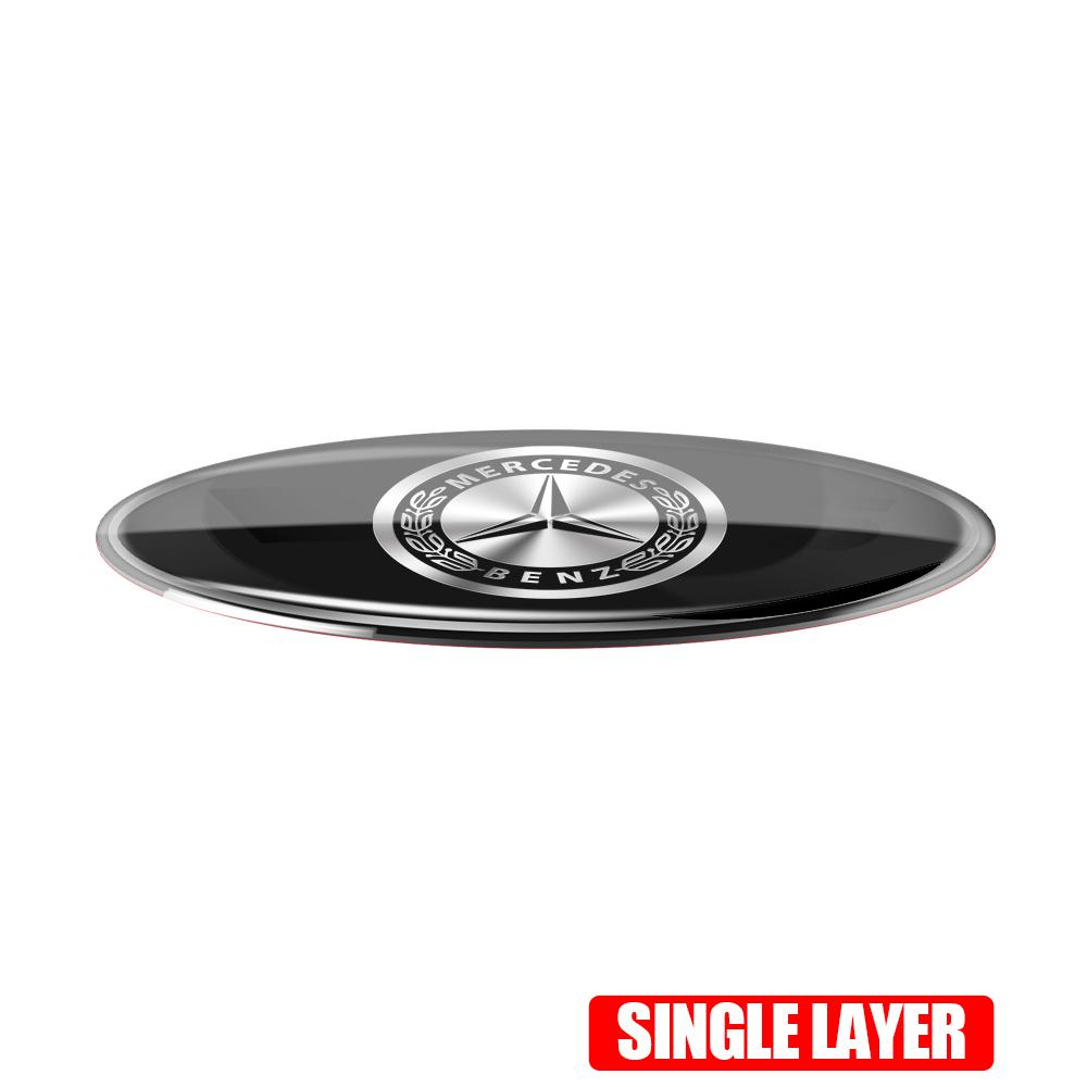 

GLC GLB Car 3D Aluminum Cover Car Body Side Window Styling Stickers For Mercedes Benz AMG W203 W204 W164 W168 C180 E320 A200 CL
