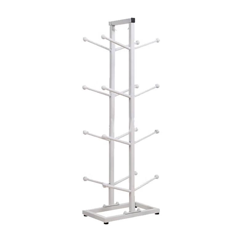 Double-Sided Basketball Storage Rack