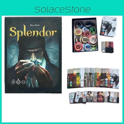 Splendor Brettspiel Vollständige Englische Mini-Version Atemberaubend Party Familie Spielkarten
