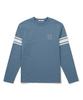 CLOVE [Fw21 Clove] Baseball Sleeve T-Shirt (Blue)