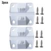 Plastic For COOLER PLASTIC HINGE SET REPLACEMENT 2x HINGES 8x SCREWS 5283-1141  4*16mm Screw Furniture Hardware