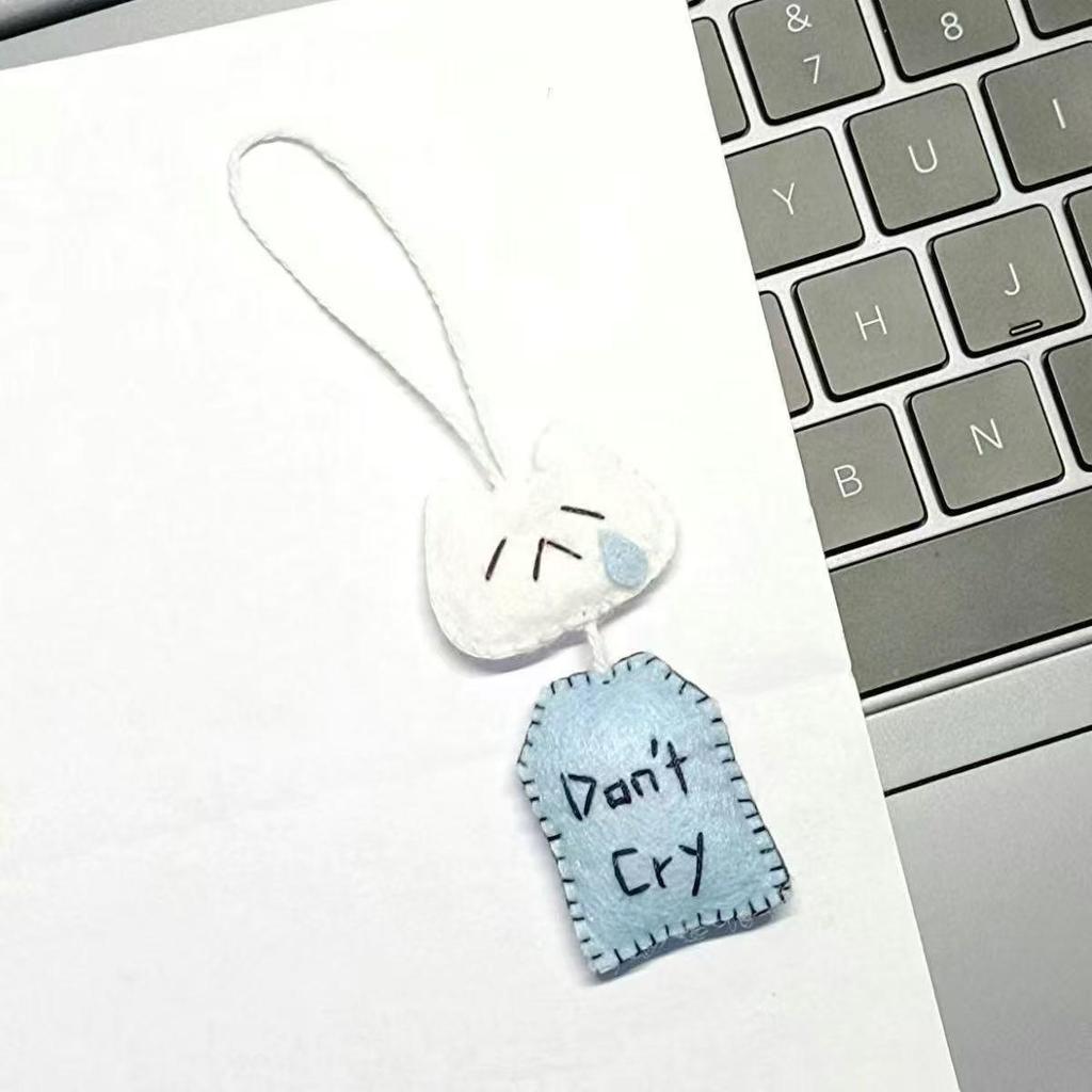 Xiaohongshu Kendin Yap Kedi Koruyucu Dokunmamış Kit: Yaratıcı El Yapımı Hediye Çantası & Sevimli Asılı Süs