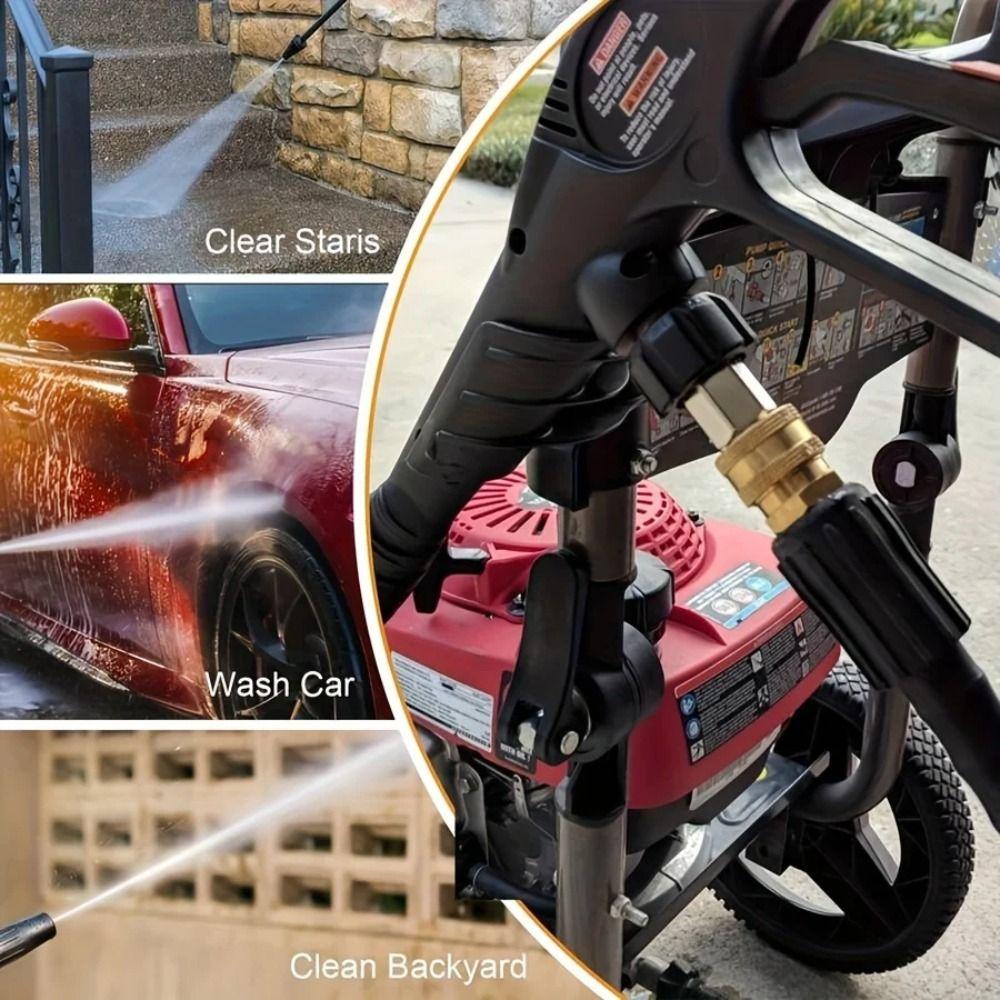 Non-slip M22 Adapter Female Swivel Quick Connect Kit Quick Disconnect Plug  High Pressure Washer