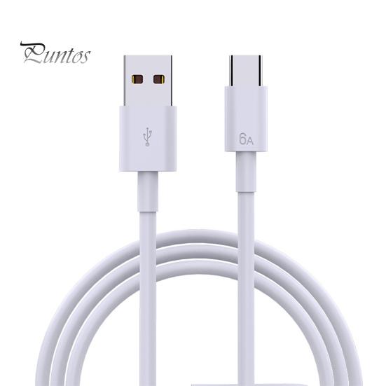 

Кабель для передачи данных, высокопрочный, с защитой от намотки, стабильный выход, 12 В, 6 А, 1 метр, USB/шнур для передачи данных Type-C для Xiaomi, Huawei, OPPO, Android Type-C