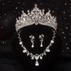 Flash diamond baroque wedding crown beautiful and elegant temperament wedding bride wedding ceremony main crown