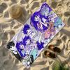 Game OMORI Towel Beach Towels Yoga Gym Lightweight Portable For Swimming Shower Travel Sports Accessories Sandproof
