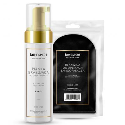 TanExpert The One Self-Tanning Foam + Glove