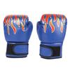 Breathable Kickboxing PU Leather Boxing Training Glove Sparring Glove Flame Gloves Boxing Gloves