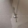 2025 European & American Saturn Pearl Pendant Necklace: Women's Luxury Autumn/Winter Sweater Chain Accessory