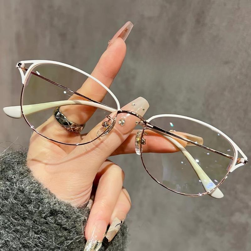 Women Elegant Cat Eye Reading Glasses Vintage Classic Ladies Far Sight Eyeglasses with Plus Diopter Men Retro HD Hyperopia