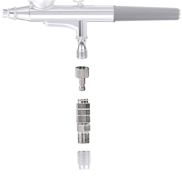 1/8inch Airbrush Quick Releases Plug Coupling Disconnect Coupler Releases Adapter Fitting Airbrush Accessories