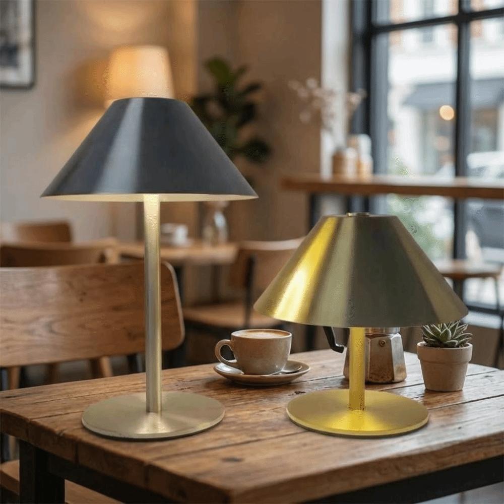 Touch Control LED Table Lamp 3 Color Lights Metal Reading Lamp Night Lights Bar Decor