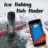 Portable Sonar Fish Finder Waterproof Wireless Bluetooth Depth Finder Ice Fish Finder with Depth Readout Display for
